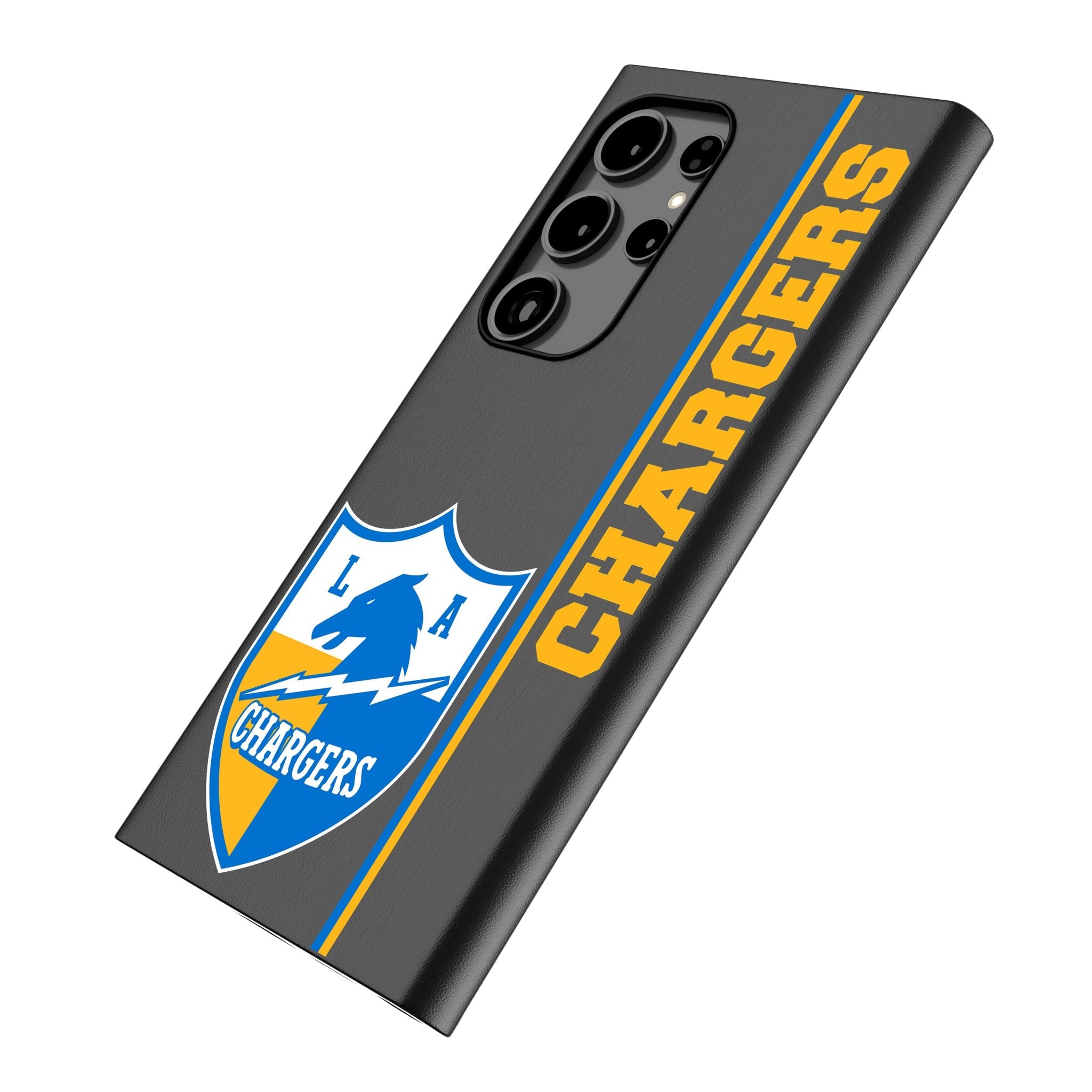 Los Angeles Chargers Historic Collection Sidebar MagSafe Compatible Phone Case for Samsung Galaxy - Sports Gifts, Sports Memorabilia, Sports Collectibles, Fan Shop