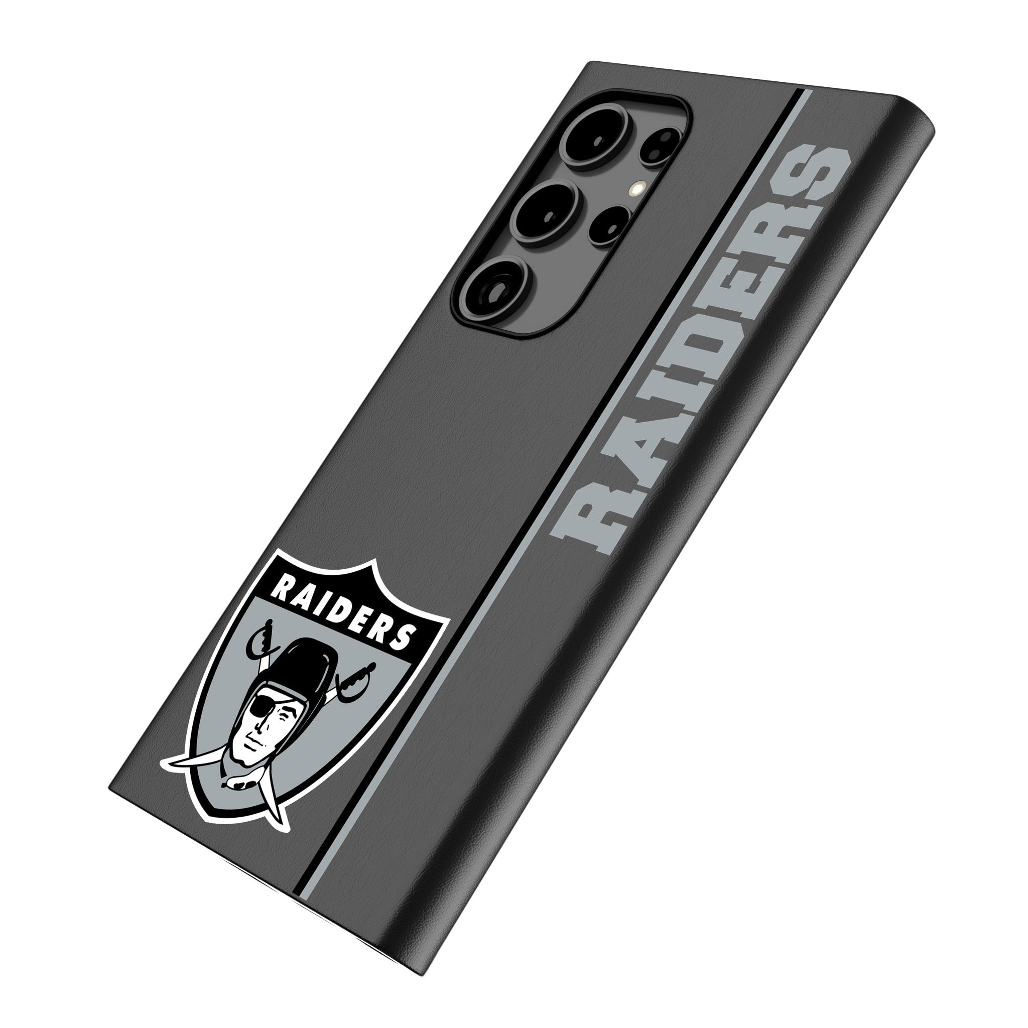 Oakland Raiders 1963 Historic Collection Sidebar MagSafe Compatible Phone Case for Samsung Galaxy - Sports Gifts, Sports Memorabilia, Sports Collectibles, Fan Shop