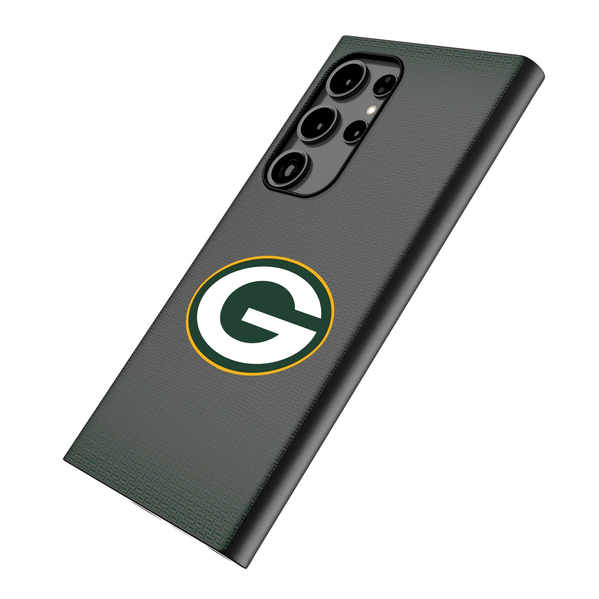 Green Bay Packers Linen MagSafe Compatible Phone Case for Samsung Galaxy - Sports Gifts, Sports Memorabilia, Sports Collectibles, Fan Shop