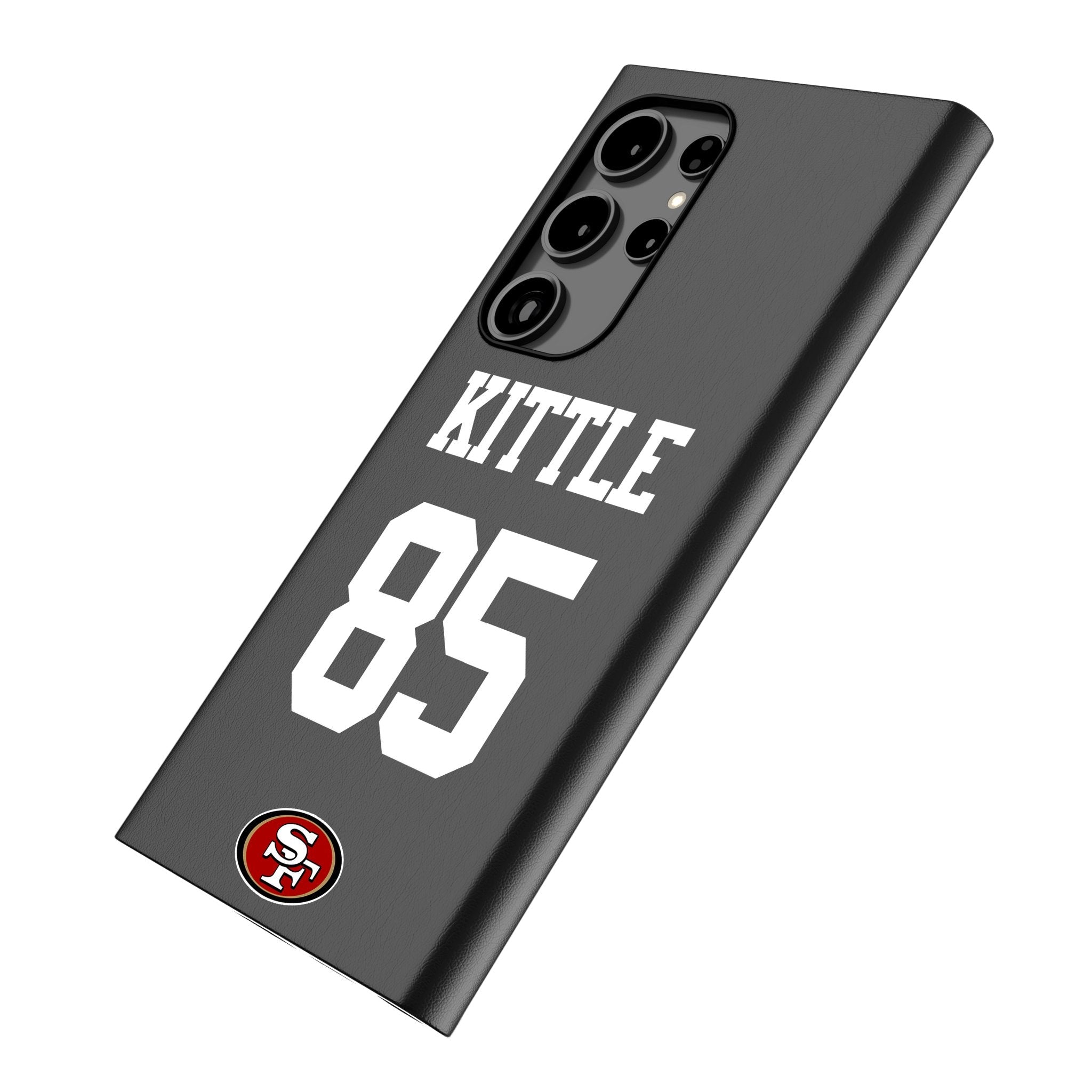 George Kittle San Francisco 49ers 85 Ready MagSafe Compatible Phone Case for Samsung Galaxy - Sports Gifts, Sports Memorabilia, Sports Collectibles, Fan Shop