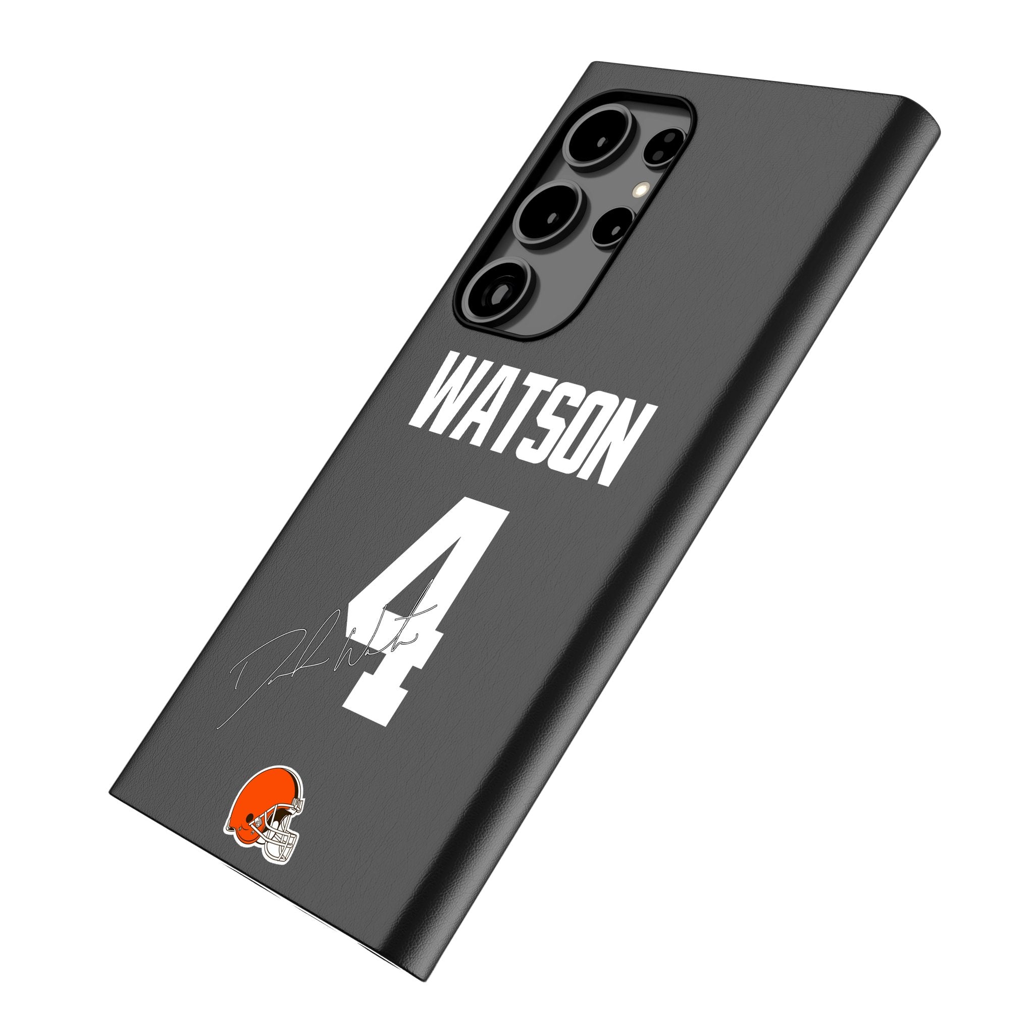 Deshaun Watson Cleveland Browns 4 Ready MagSafe Compatible Phone Case for Samsung Galaxy - Sports Gifts, Sports Memorabilia, Sports Collectibles, Fan Shop