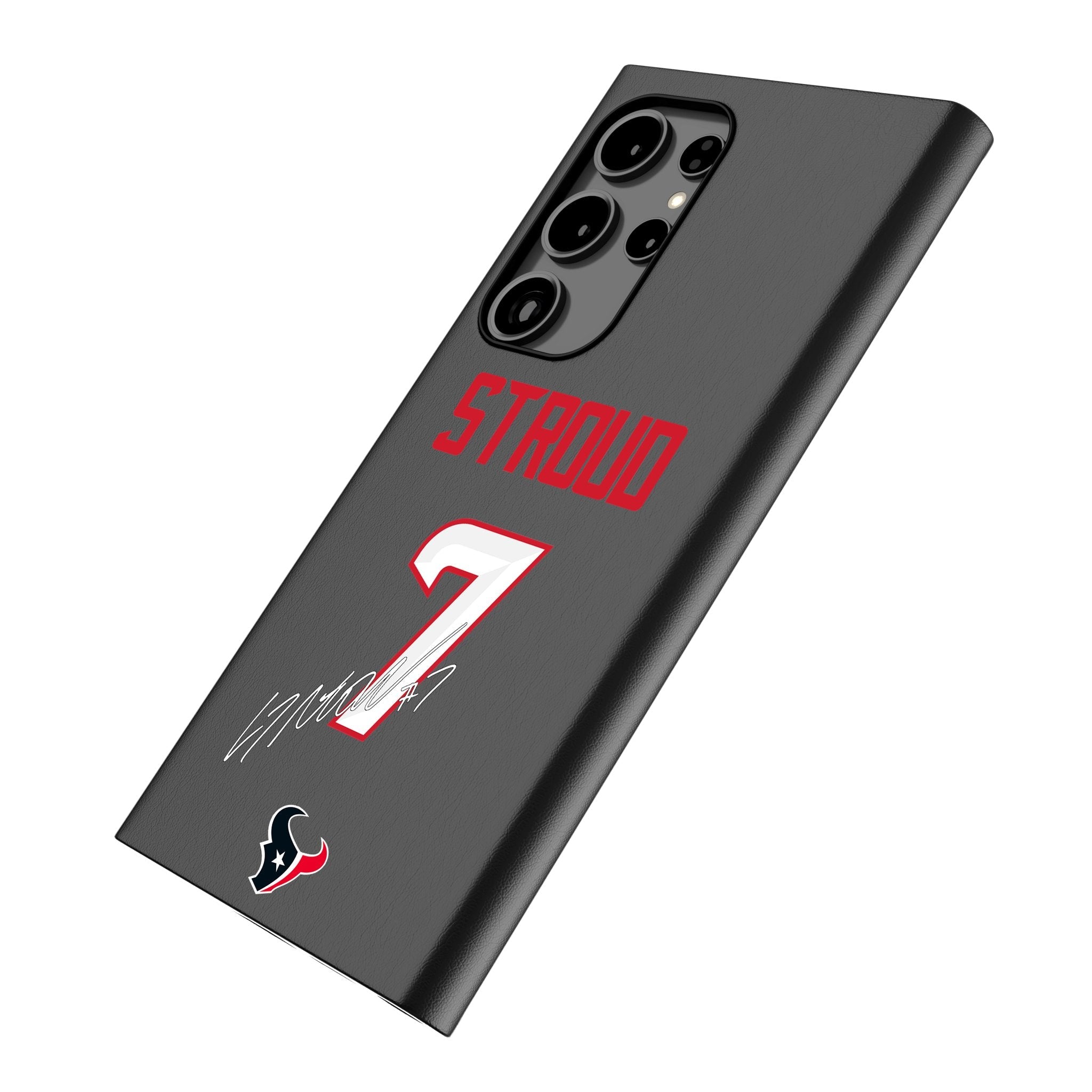 C.J. Stroud Houston Texans 7 Ready MagSafe Compatible Phone Case for Samsung Galaxy - Sports Gifts, Sports Memorabilia, Sports Collectibles, Fan Shop
