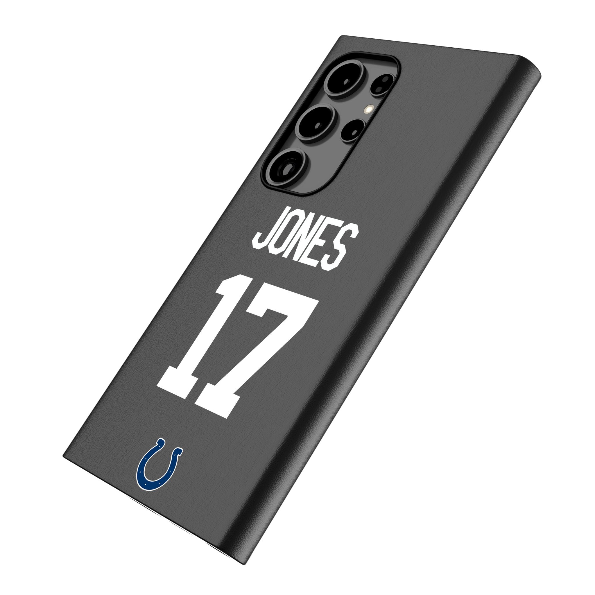 Daniel Jones Indianapolis Colts 17 Game Tactic MagSafe Compatible Phone Case for Samsung Galaxy - Sports Gifts, Sports Memorabilia, Sports Collectibles, Fan Shop