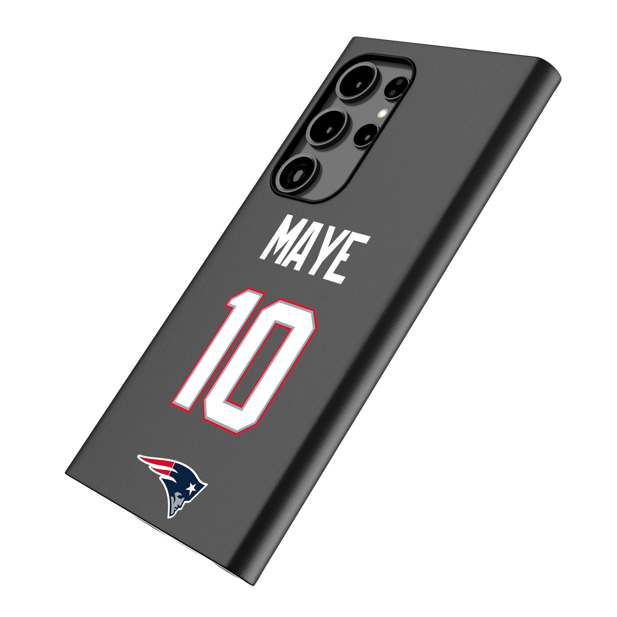 Drake Maye New England Patriots 10 Ready MagSafe Compatible Phone Case for Samsung Galaxy - Sports Gifts, Sports Memorabilia, Sports Collectibles, Fan Shop