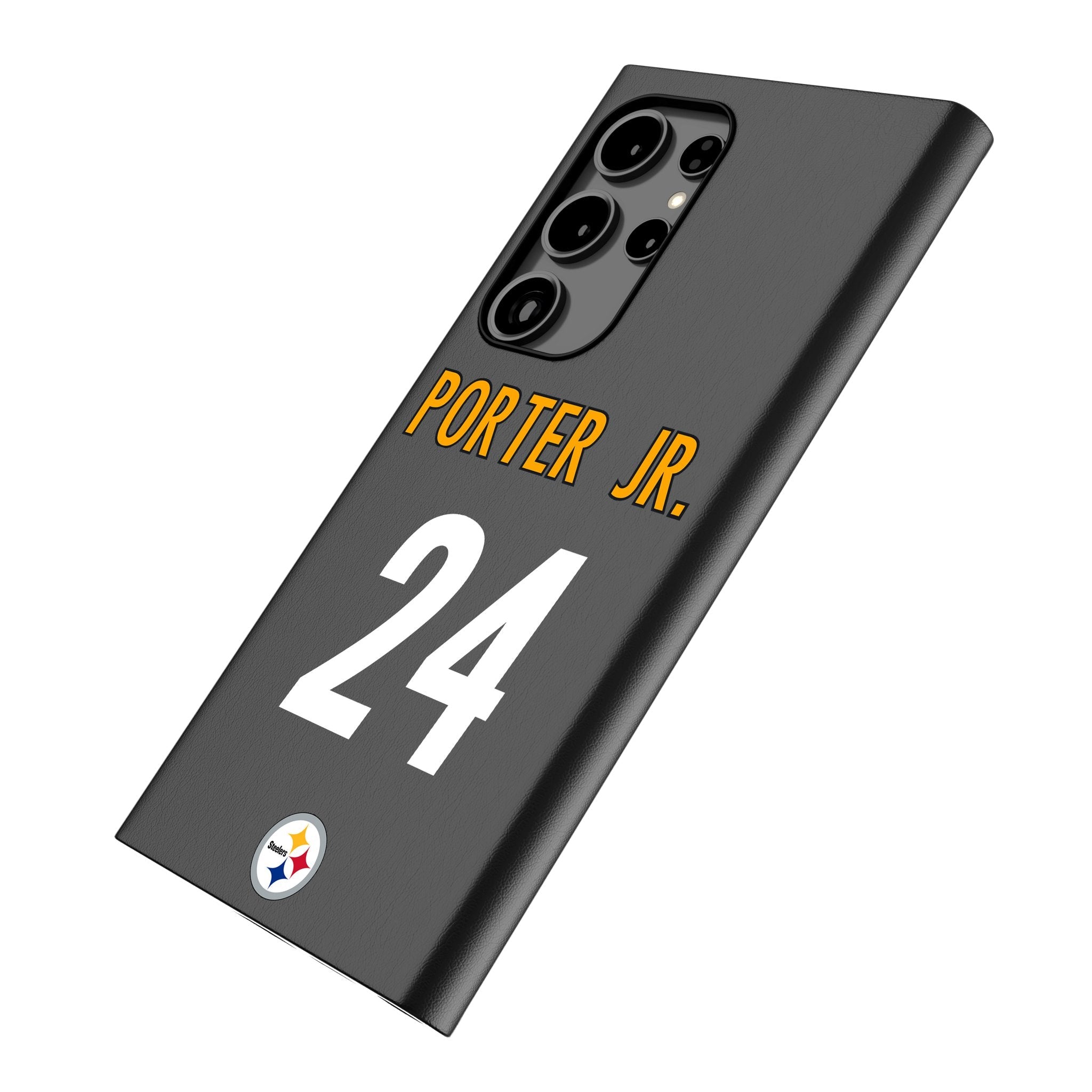 Joey Porter Jr. Pittsburgh Steelers 24 Ready MagSafe Compatible Phone Case for Samsung Galaxy - Sports Gifts, Sports Memorabilia, Sports Collectibles, Fan Shop