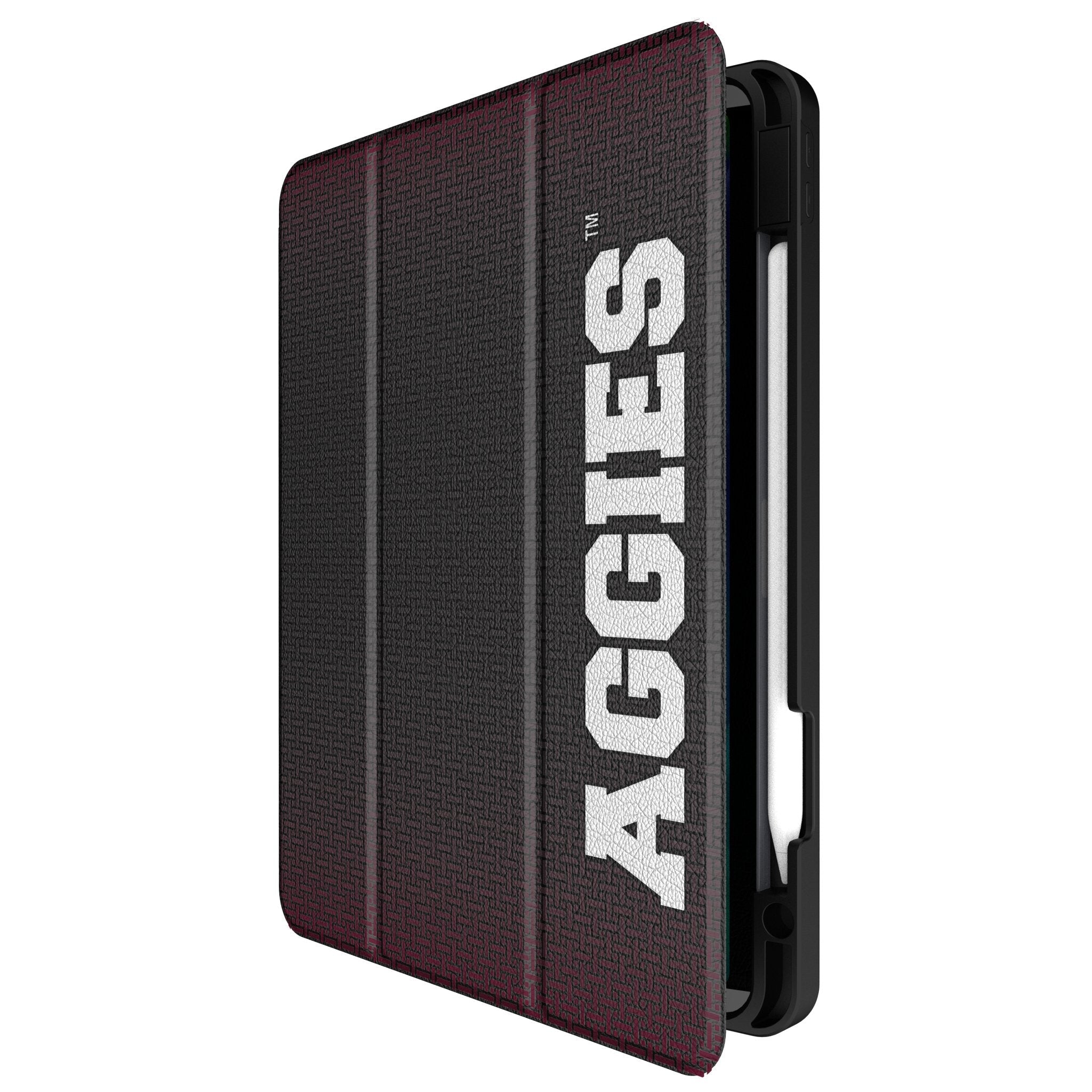 Texas A&M University Aggies Linen Tablet Case for Apple iPad - Sports Gifts, Sports Memorabilia, Sports Collectibles, Fan Shop
