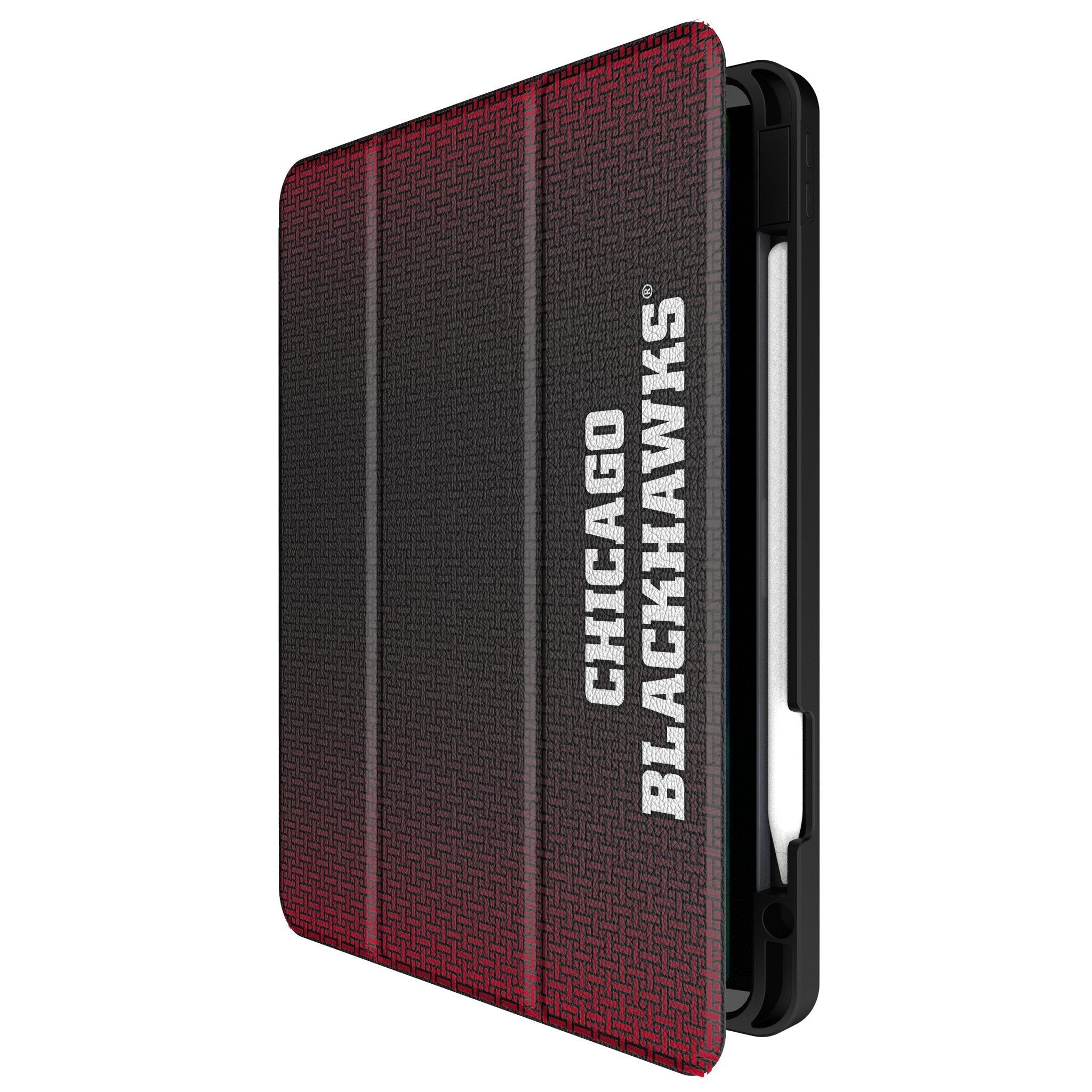 Chicago Blackhawks Linen Tablet Case for Apple iPad - Sports Gifts, Sports Memorabilia, Sports Collectibles, Fan Shop
