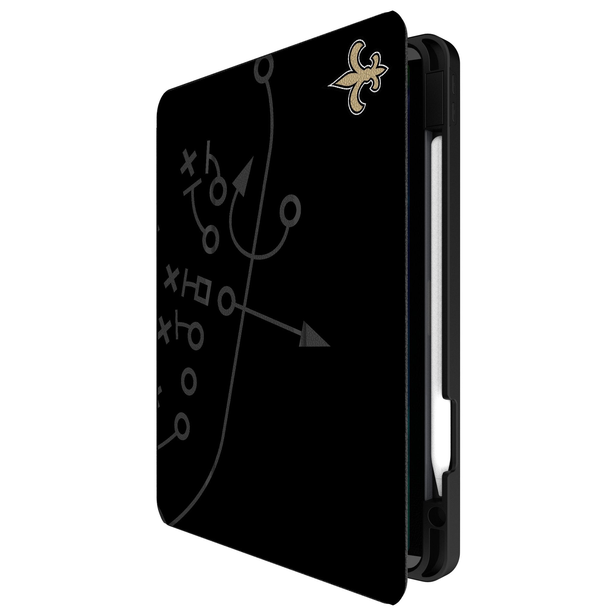 Chris Olave New Orleans Saints 12 Ready Tablet Case for Apple iPad - Sports Gifts, Sports Memorabilia, Sports Collectibles, Fan Shop