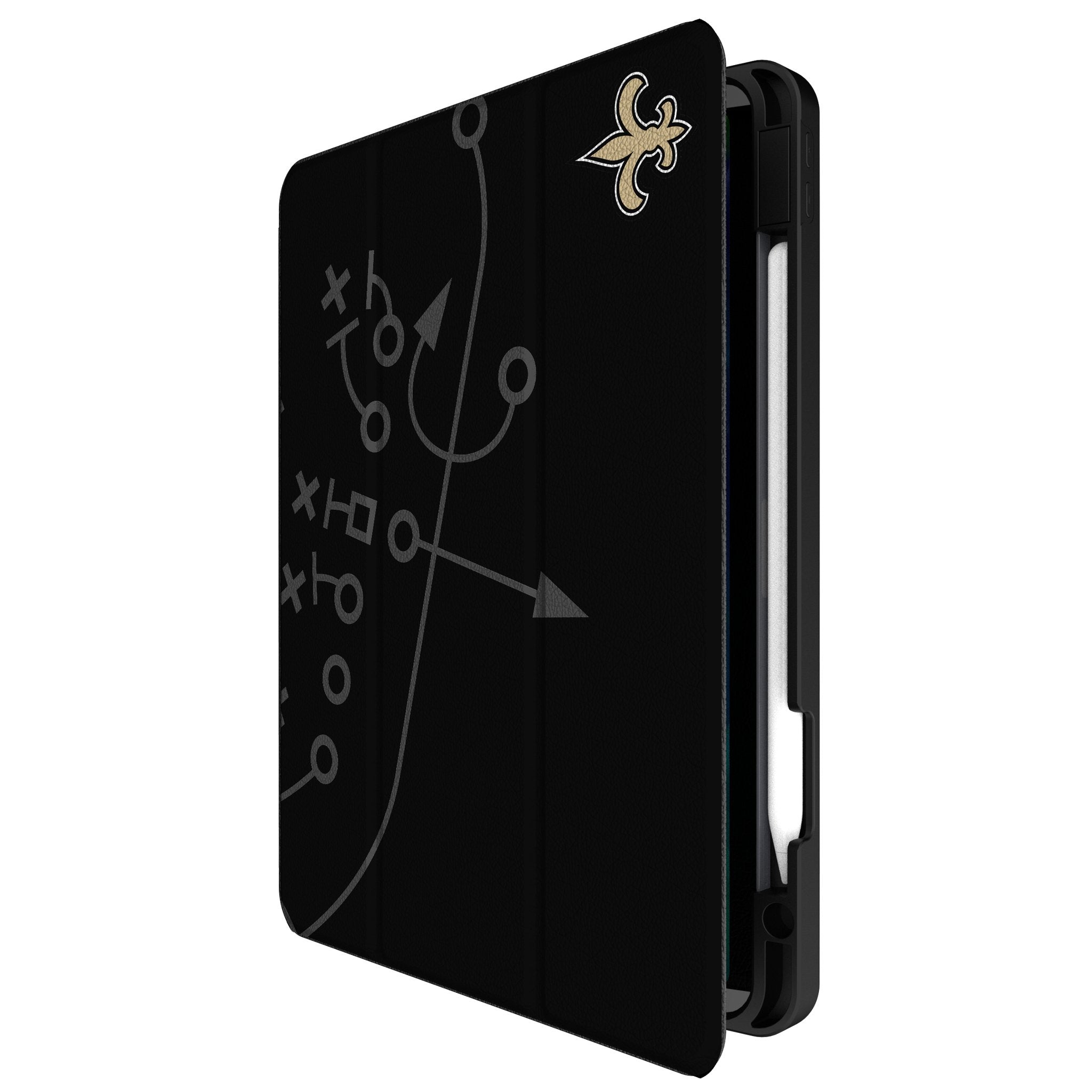 Tyler Shough New Orleans Saints 6 Game Tactic Tablet Case for Apple iPad - Sports Gifts, Sports Memorabilia, Sports Collectibles, Fan Shop