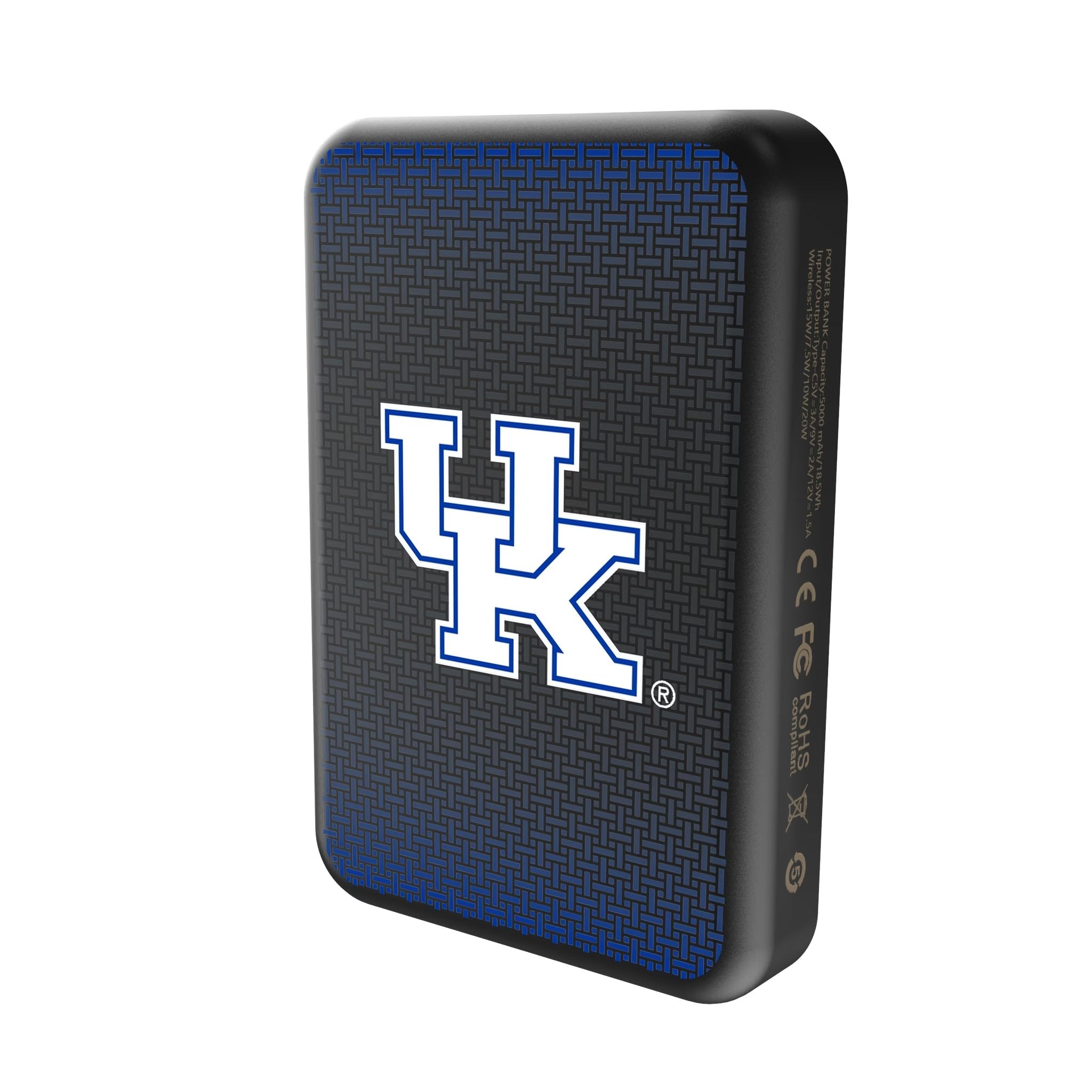 University of Kentucky Wildcats Linen Wireless Mag Power Bank - Sports Gifts, Sports Memorabilia, Sports Collectibles, Fan Shop