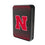 University of Nebraska Huskers Block N Linen Wireless Mag Power Bank - Sports Gifts, Sports Memorabilia, Sports Collectibles, Fan Shop