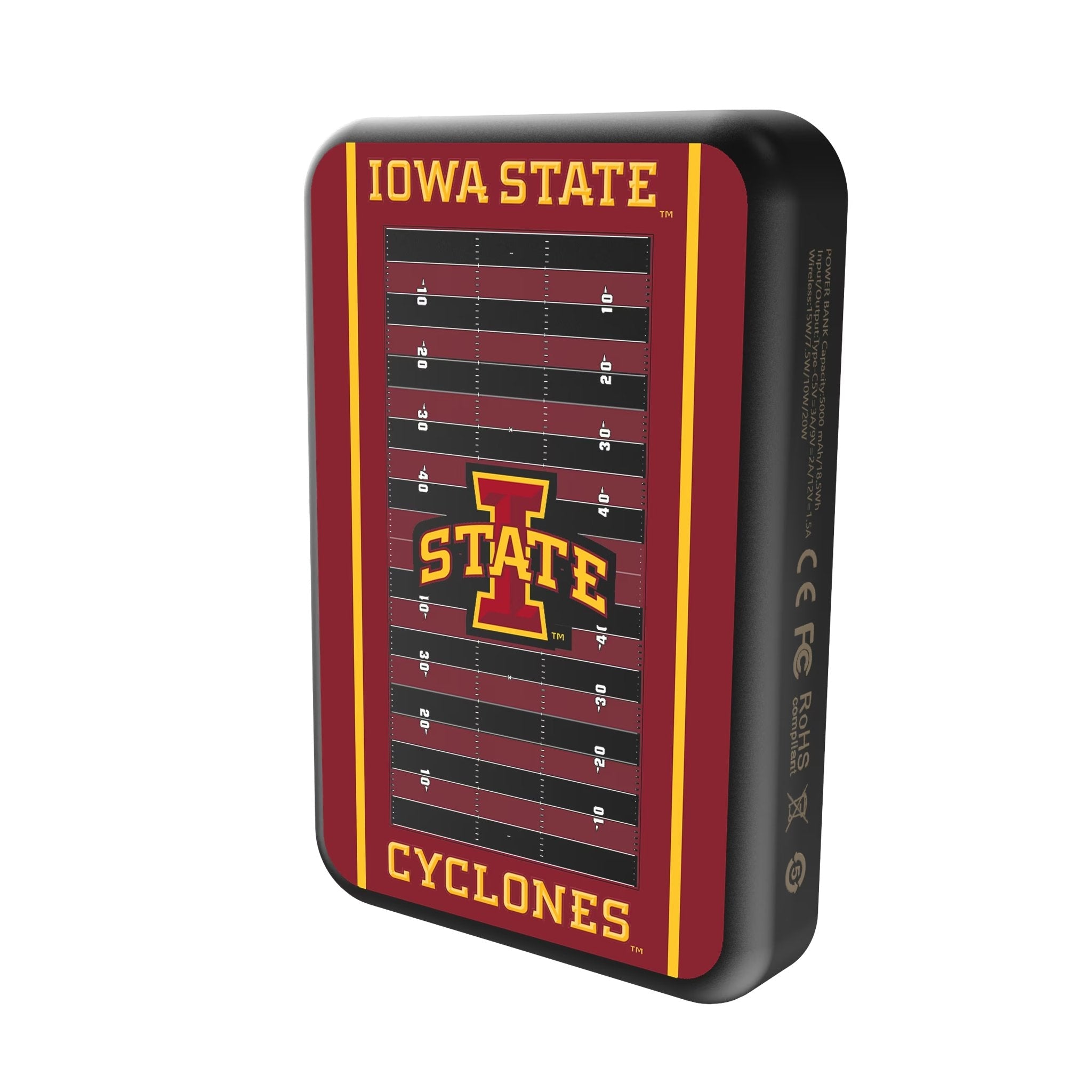 Iowa State University Cyclones Field Wireless Mag Power Bank