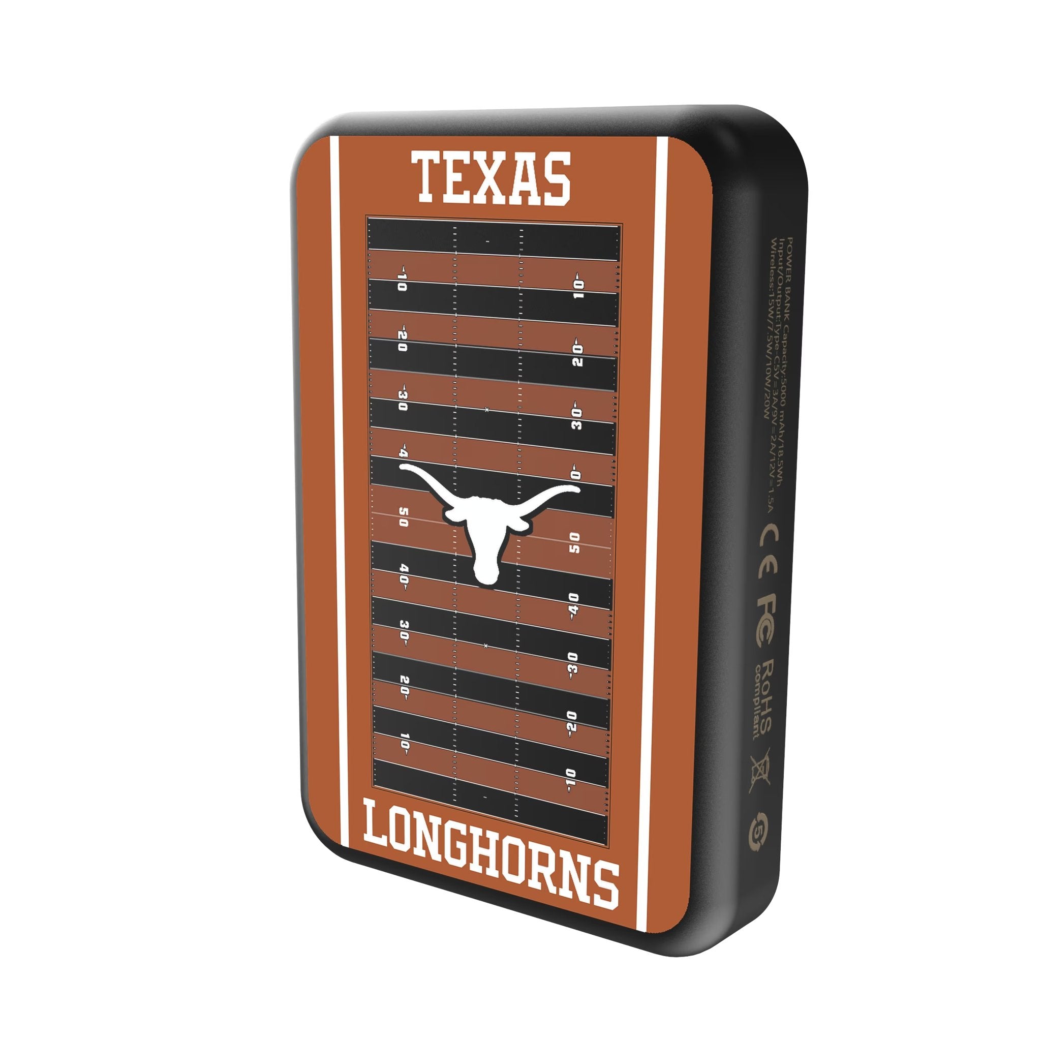 University of Texas Longhorns Field Wireless Mag Power Bank - Sports Gifts, Sports Memorabilia, Sports Collectibles, Fan Shop