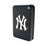 New York Yankees Linen Wireless Mag Power Bank - Sports Gifts, Sports Memorabilia, Sports Collectibles, Fan Shop