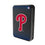 Philadelphia Phillies Linen Wireless Mag Power Bank - Sports Gifts, Sports Memorabilia, Sports Collectibles, Fan Shop