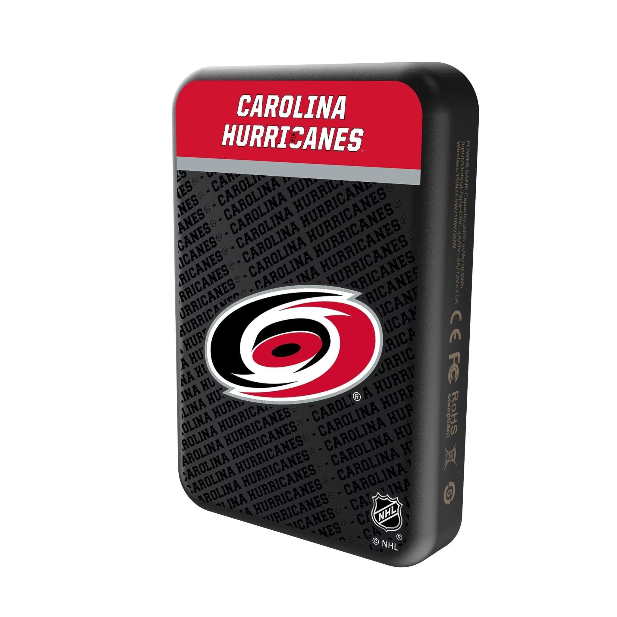 Carolina Hurricanes Endzone Plus Wireless Mag Power Bank - Sports Gifts, Sports Memorabilia, Sports Collectibles, Fan Shop
