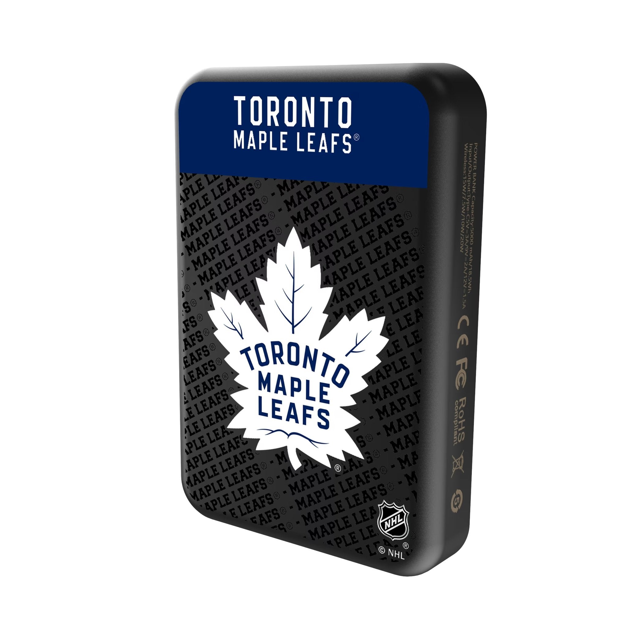 Toronto Maple Leafs Endzone Plus Wireless Mag Power Bank - Sports Gifts, Sports Memorabilia, Sports Collectibles, Fan Shop