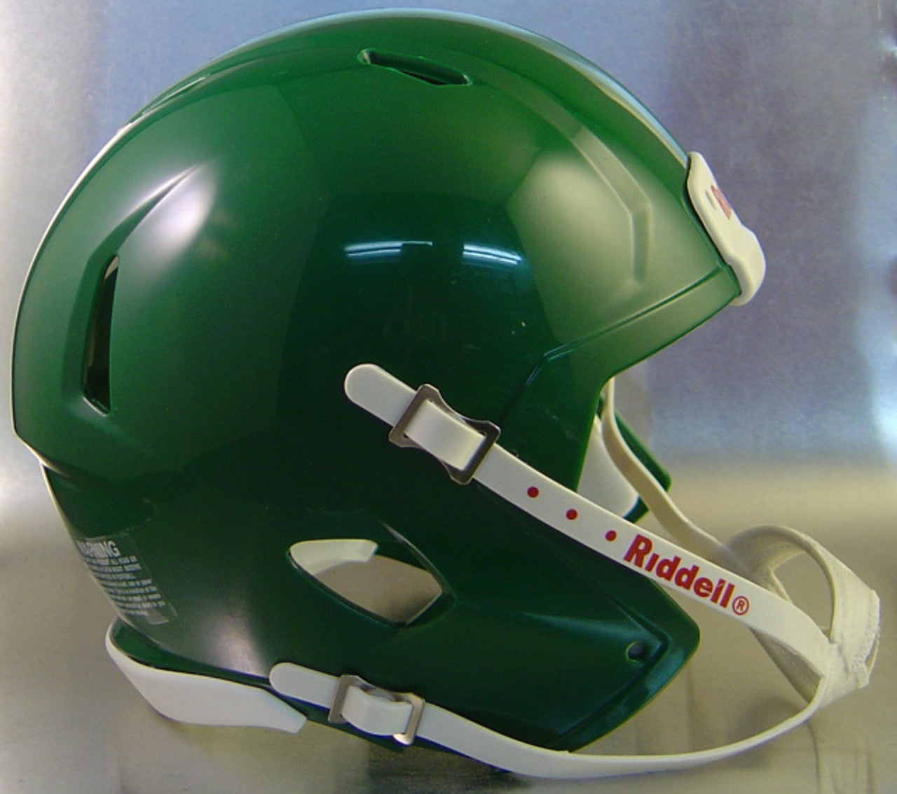 Helmet Riddell Blank Replica Mini Speed Style Kelly Green - Sports Collectibles, Sports Memorabilia, Sports Fan Shop, Sports Gifts