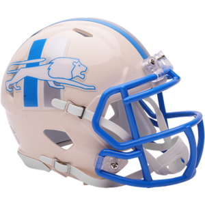 Detroit Lions Speed Mini Football Helmet Retro Collection - Sports Gifts, Sports Memorabilia, Sports Collectibles, Fan Shop