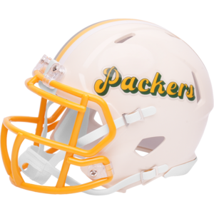 Green Bay Packers Speed Mini Football Helmet Retro Collection - Sports Gifts, Sports Memorabilia, Sports Collectibles, Fan Shop