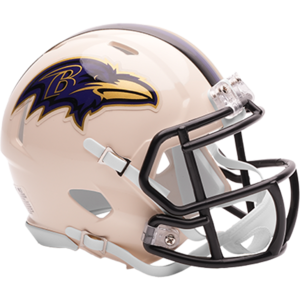 Baltimore Ravens Speed Mini Football Helmet Retro Collection - Sports Gifts, Sports Memorabilia, Sports Collectibles, Fan Shop