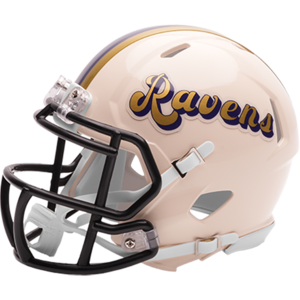 Baltimore Ravens Speed Mini Football Helmet Retro Collection - Sports Gifts, Sports Memorabilia, Sports Collectibles, Fan Shop