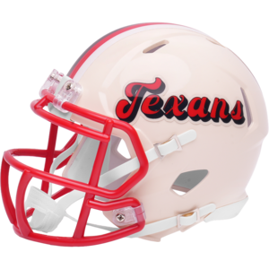 Houston Texans Speed Mini Football Helmet Retro Collection - Sports Gifts, Sports Memorabilia, Sports Collectibles, Fan Shop