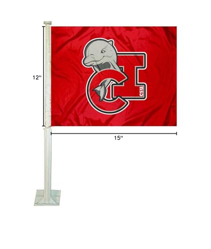 College Flags & Banners Co. Cal State Channel Islands Car Flag - Sports Collectibles, Sports Memorabilia, Sports Fan Shop, Sports Gifts