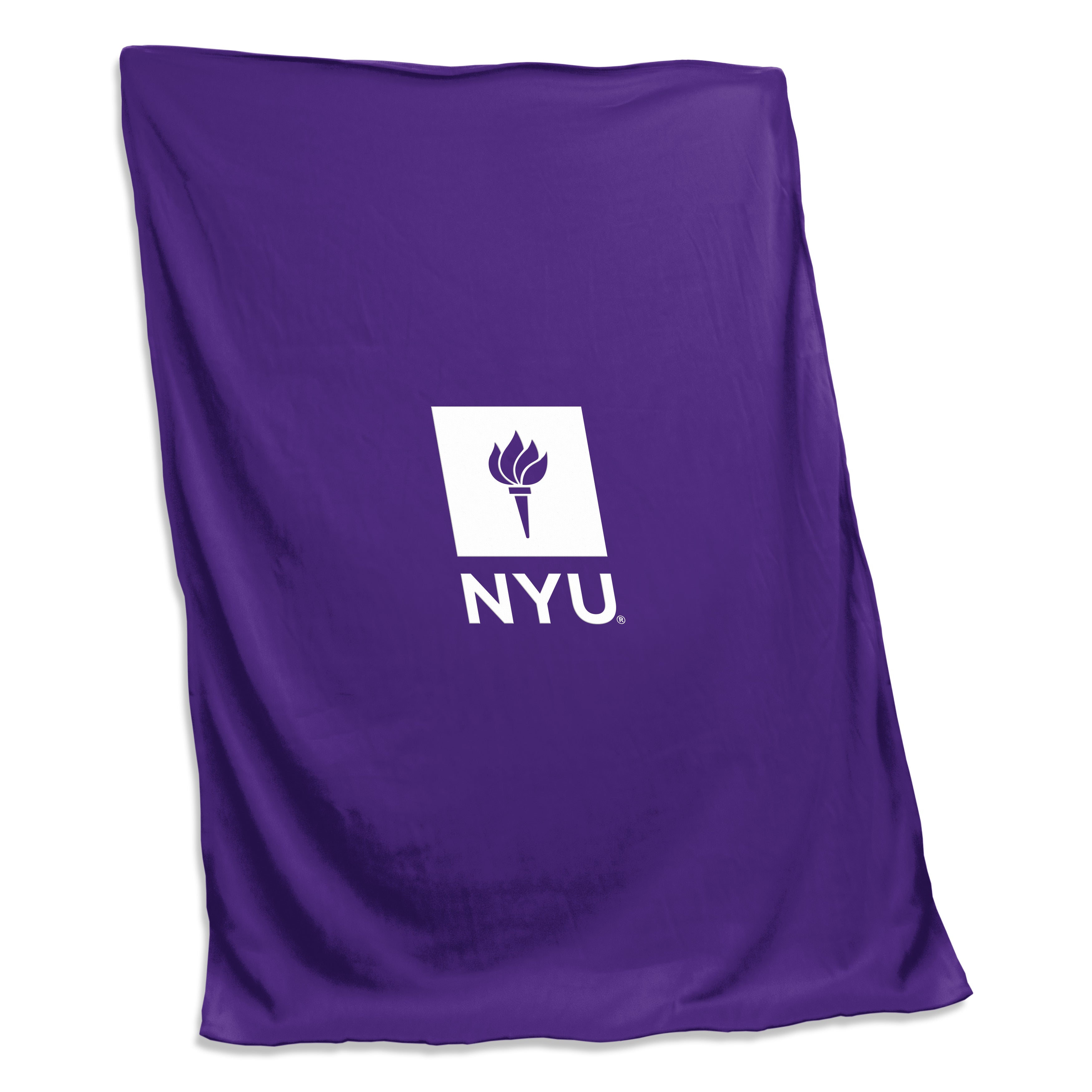 NYU Screened Sweatshirt Blanket