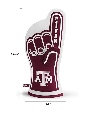 YouTheFan NCAA Texas A&M Aggies #1 Oven Mitt - Sports Collectibles, Sports Memorabilia, Sports Fan Shop, Sports Gifts