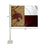 College Flags & Banners Co. Texas State Bobcats State of Texas Car and Auto Flag - Sports Collectibles, Sports Memorabilia, Sports Fan Shop, Sports Gifts
