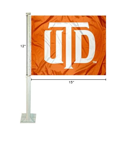 College Flags & Banners Co. UT Dallas Comets Car Flag - Sports Collectibles, Sports Memorabilia, Sports Fan Shop, Sports Gifts