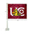 College Flags & Banners Co. Charleston Golden Eagles Car Flag - Sports Collectibles, Sports Memorabilia, Sports Fan Shop, Sports Gifts