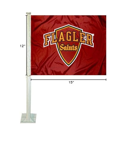 Flagler College Saints Car Flag - Sports Collectibles, Sports Memorabilia, Sports Fan Shop, Sports Gifts