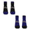 For Bare Feet NFL BALTIMORE RAVENS Front and Center 2 Pack Team Colors Large - Sports Gifts, Sports Memorabilia, Sports Collectibles, Fan Shop