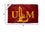 College Flags & Banners Co. Louisiana Monroe Warhawks ULM Logo 2x3 Foot Flag - Sports Collectibles, Sports Memorabilia, Sports Fan Shop, Sports Gifts