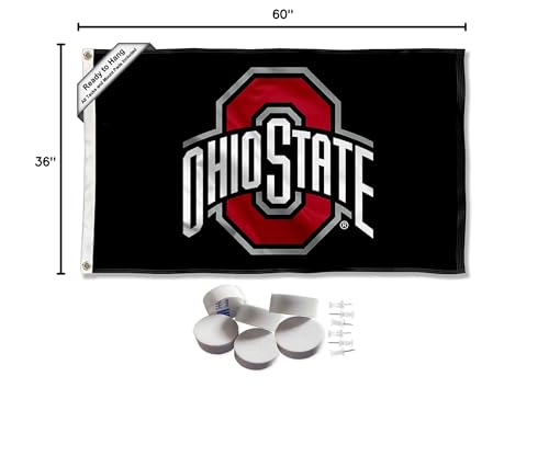 Ohio State Buckeyes Black Banner and Tapestry Wall Tack Pads - Sports Collectibles, Sports Memorabilia, Sports Fan Shop, Sports Gifts