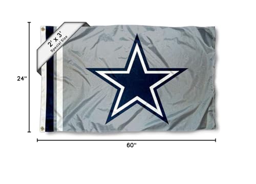 WinCraft Dallas 2x3 Feet Flag - Sports Collectibles, Sports Memorabilia, Sports Fan Shop, Sports Gifts