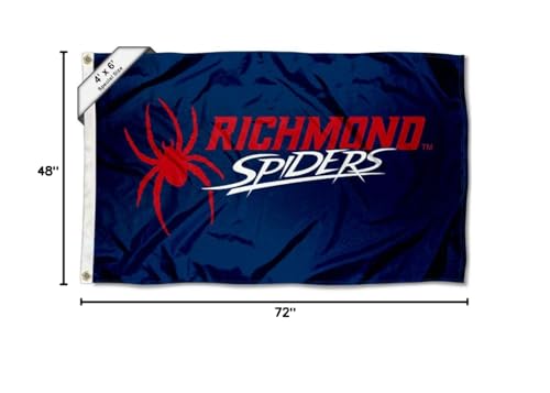 College Flags & Banners Co. Richmond Spiders 4 ft x 6 ft Flag - Sports Collectibles, Sports Memorabilia, Sports Fan Shop, Sports Gifts