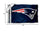 WinCraft New England Patriots 2x3 Feet Flag - Sports Collectibles, Sports Memorabilia, Sports Fan Shop, Sports Gifts