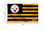 WinCraft Pittsburgh Steelers USA American Nation Stripes 3x5 Grommet Flag - Sports Collectibles, Sports Memorabilia, Sports Fan Shop, Sports Gifts