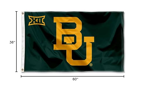 College Flags & Banners Co. Baylor BU Bears Big 12 3x5 Flag - Sports Collectibles, Sports Memorabilia, Sports Fan Shop, Sports Gifts