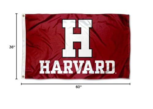 College Flags & Banners Co. Harvard Crimson Athletic Logo and USA 3x5 Flag Set - Sports Collectibles, Sports Memorabilia, Sports Fan Shop, Sports Gifts