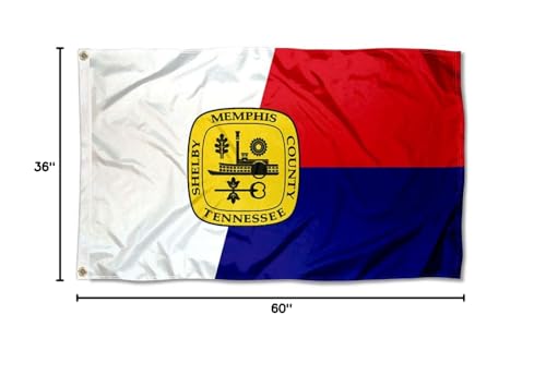Sports Flags Pennants Company City of Memphis Flag 3x5 Foot Banner - Sports Collectibles, Sports Memorabilia, Sports Fan Shop, Sports Gifts