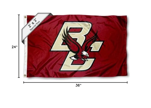 Boston College Eagles 2x3 Foot Flag - Sports Collectibles, Sports Memorabilia, Sports Fan Shop, Sports Gifts