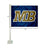 College Flags & Banners Co. Cal State Monterey Otters Car Flag - Sports Collectibles, Sports Memorabilia, Sports Fan Shop, Sports Gifts