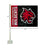 College Flags & Banners Co. Central Washington Wildcats Car Flag - Sports Collectibles, Sports Memorabilia, Sports Fan Shop, Sports Gifts