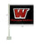 College Flags & Banners Co. Montana Western Bulldogs Car Flag - Sports Collectibles, Sports Memorabilia, Sports Fan Shop, Sports Gifts