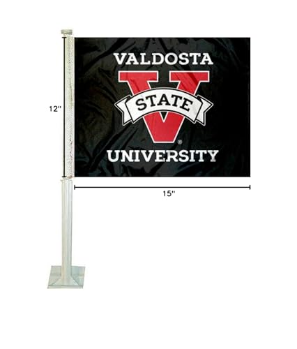 College Flags & Banners Co. Valdosta State Blazers Car Flag - Sports Collectibles, Sports Memorabilia, Sports Fan Shop, Sports Gifts