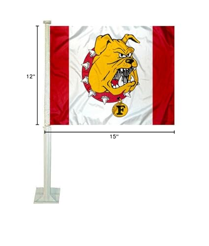 College Flags & Banners Co. FSU Bulldogs Car and Auto Flag - Sports Collectibles, Sports Memorabilia, Sports Fan Shop, Sports Gifts